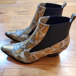 🆕️ Coconuts by Matisse Snake Print Bootie / Ankle Boots